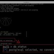 Postgresql Selected No Connection Msf5 Problem Fix 100