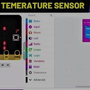 Microbit Temperature Sensor Code Tutorial Robo CAD