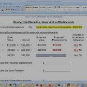 ACCT433 Monetary Unit Sampling CH6and7 Handout Pages 1 Thru 4 Week 10