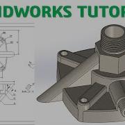 Solidworks Tutorial 43 3D Model Basic Beginners CAD CAM TUTORIAL