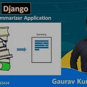 Django Text Summarizer App