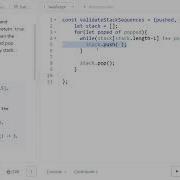 LeetCode 946 Medium Validate Stack Sequences