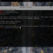 Crunch Wordlist Generator