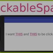 How To Make Parts Of A TextView Clickable Android Studio Tutorial