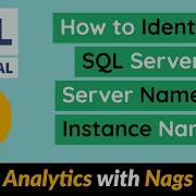 How To Identify SQL Server Database Server Name Instance Name SQL Tutorial For Beginners 15 20
