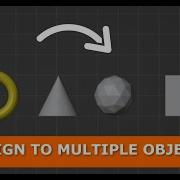 How To Assign A Material To Multiple Objects At Once In Blender