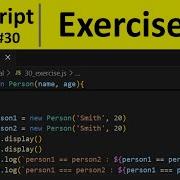 JavaScript Tutorial 30 Exercise On Objects In JavaScript Programming For Beginners