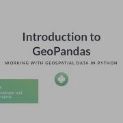 Python Tutorial Introduction To GeoPandas