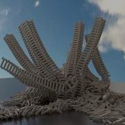 Realistic Bullet Physics Simulation 8 000 Planks