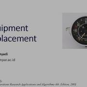 Week2 4 Equipment Replacement Problem Dynamic Programming