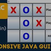 Tic Tac Toe Java GUI Eclipse Completely Responsive Layout