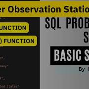 Weather Observation Station 4 Problem Count Function Distinct Function SQL HackerRank