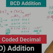 3 Сложение BCD цифровая электроника Динеша Арьи