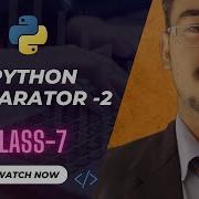 Python Basics Episode 7 Advanced Python Operators Explained Part 2
