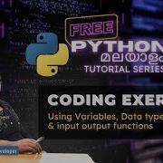 Python Exercises For Beginners Using Variables Data Types Operators And Input Output Functions