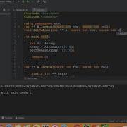 Dynamic 2D Array Allocation And Passing As Parameters
