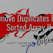 Remove Duplicates From Sorted Array II GOOGLE Java Technical Interview Leetcode Solution Code