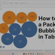 How To Create A Packed Bubble Chart In Tableau Step By Step Tutorial