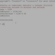 Modulus Or Remainder Operator Integer Division