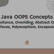 Java OOPS Concepts Inheritance Overriding Abstract Class Interfaces Polymorphism Encapsulation