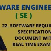 22 Software Requirement Specification Document With Example SE