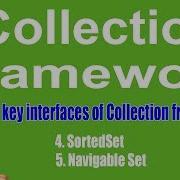 9 Key Interfaces Of Collection Framework Iv SortedSet V Navigable Set
