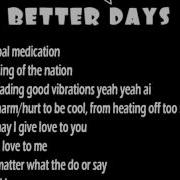 Better Days By Franco With Lyrics