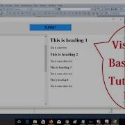 Visual Net Tutorial 10 How To Create A Simple HTML Editor In VB NET