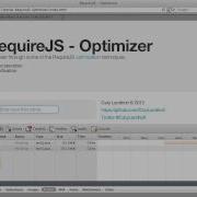 RequireJS Optimizer