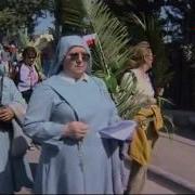 Christians Gather On Mount Of Olives To Celebrate Palm Sunday
