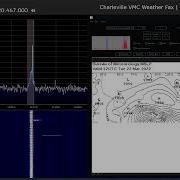 HF Weather Fax Decoding Charleville VMC 20467 KHz