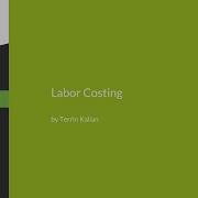 CCAN Certification Webinar 3 Labor Costing
