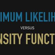 Likelihood Vs Probability Density Functions Maximum Likelihood Estimates Of Population Parameters