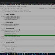 Solving A Simple Integer Program Using Gurobi Python API