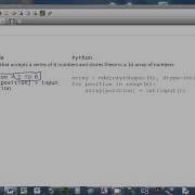 Q9 Using An Array To Store A Sequence Of Numbers