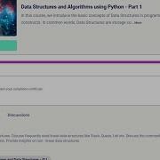 Data Structure And Algorithm Using Python Part 1 Infosysspringboard Infosysspringboard Answers