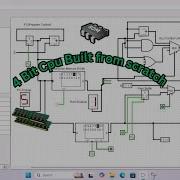 Building A 4 Bit CPU From Scratch In Logisim