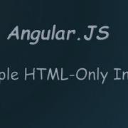 Angular JS HTML Directives Without JavaScript Controllers