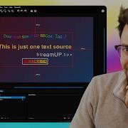 Лучший способ создавать текстовые источники в OBS Плагин StreamUP BBCode для работы с текстом