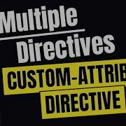 85 Custom Attribute Directive Applying Multiple Directives On Element Angular In Depth Hindi