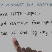 HTTP Request For Weather Data Developing Android Apps
