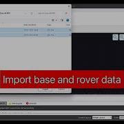 PPK Data Processing In SGS Satlab StopGo Data Processing Dynamic Baseline Processing