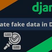 Генерация поддельных данных в Django