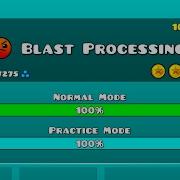 Geometry Dash Walkthrough Level 17 Blast Processing ALL COINS