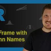 Create Data Frame With Column Names In R 4 Examples Construct Make From Scratch Matrix