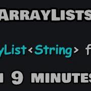 Learn Java Arraylists In 9 Minutes