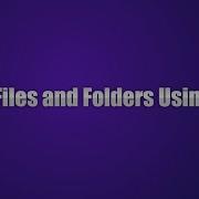 How To Delete File S Directories Folder S Using Batch File