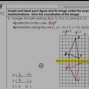 Notes Sequence Of Transformations