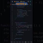 Amazing Fractal Design In Html5 Canvas And Javascript Coding Status Python Javascript Shorts