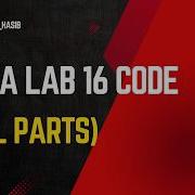 Lab 16 Codes All Parts Java Lab Course